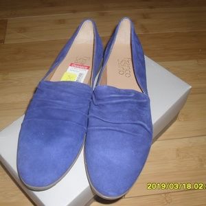 Franco Sarto Blue Suede Shoes Sz 8